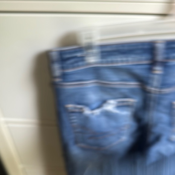 American Eagle Outfitters Blue Distressed Jeans - Picture 4 of 6